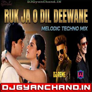 RUK JA O DIL DEEWANE x Melodic Techno Remix - DJ REME x WHOSANE
